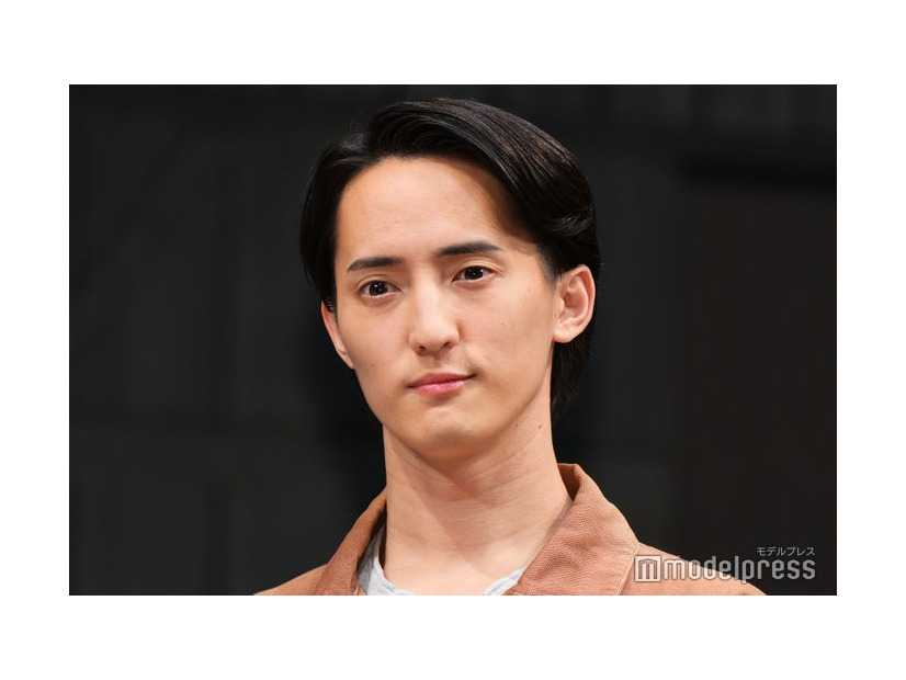 「すべての幸運を⼿にした男」囲み取材に出席した川島如恵留（C）モデルプレス