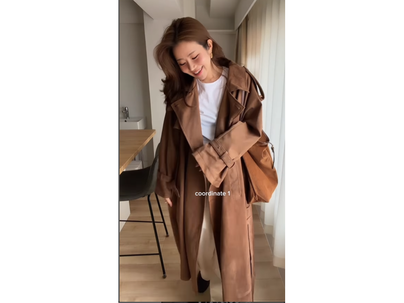 【ZARA】でつくるこの秋の最旬スタイル。ブラウン系ワントーンで、かっこよさとやさしさを両立【40代の毎日コーデ】