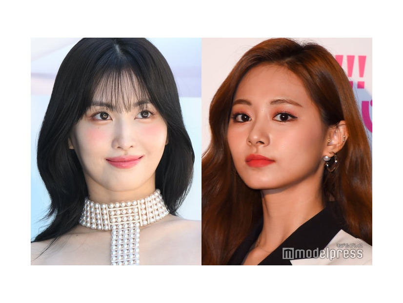 モモ、ツウィ（C）モデルプレス