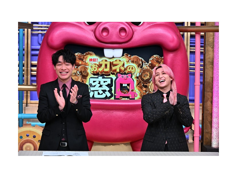 川島明、佐久間大介（C）TBS