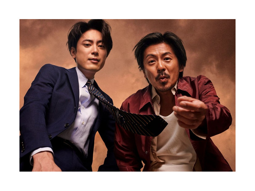 間宮祥太朗、森田剛「台風23号」ビジュアル（提供写真）