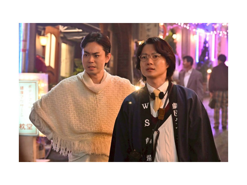 菅田将暉、神木隆之介「もしもこの世が舞台なら、楽屋はどこにあるのだろう」第9話（C）フジテレビ