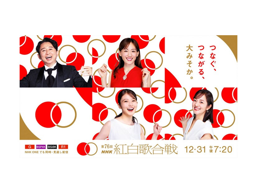 「第76回NHK紅白歌合戦」キービジュアル（C）NHK