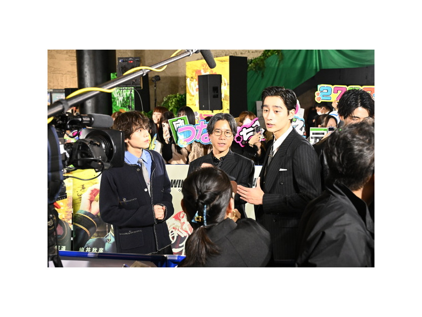 グリーンカーペット『WIND BREAKER／ウィンドブレイカー』完成披露　©にいさとる／講談社 ©2025「WIND BREAKER」製作委員会