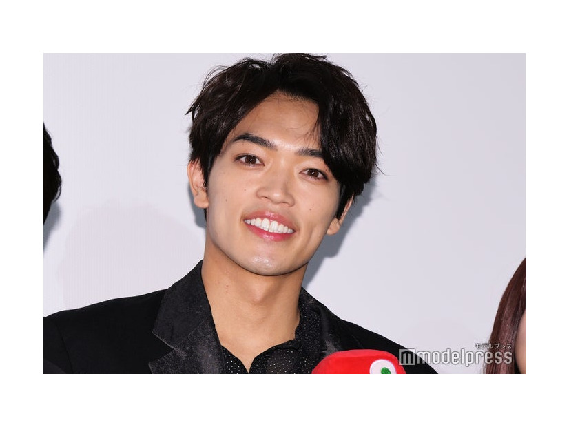 「初恋芸人」先行プレミア試写会舞台挨拶に登壇した原嘉孝（C）モデルプレス