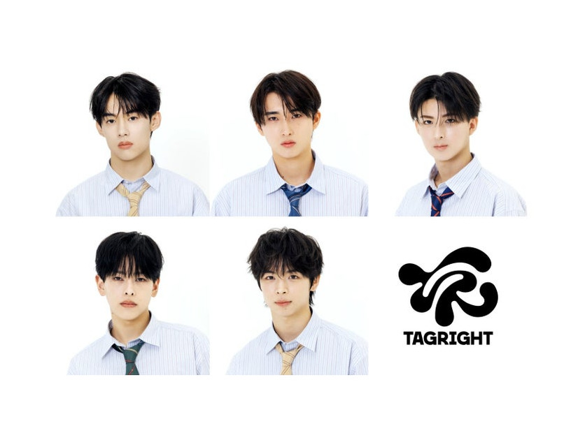 TAGRIGHT候補者／（左上から時計回りに）カイリ、ジェイ、シオン、ダイゴ、セイマ（提供写真）