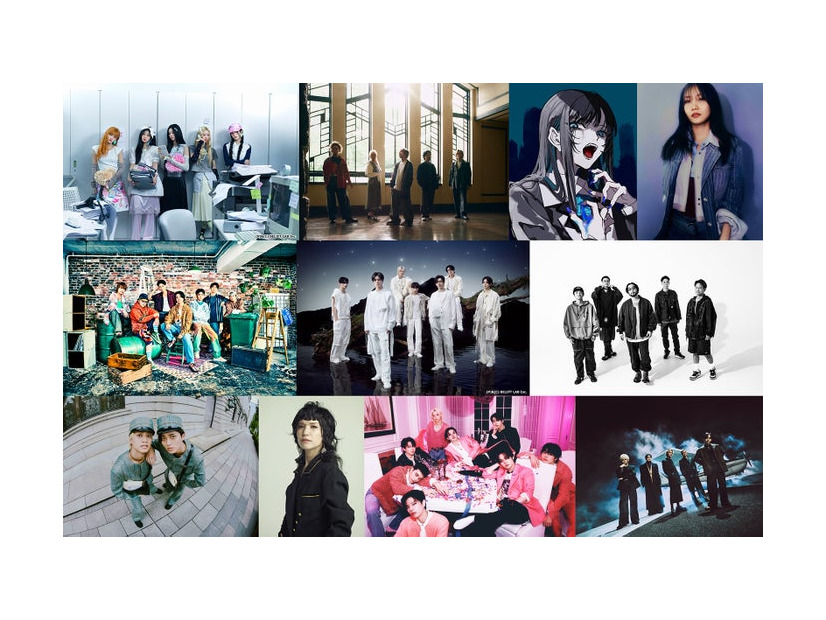 「クリスマス LOVE SONG Fes.」出演アーティスト（提供写真）