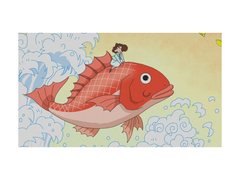 「野原みさえ 昼メシの流儀だゾ」（C）臼井儀人／双葉社・シンエイ・テレビ朝日・ADK