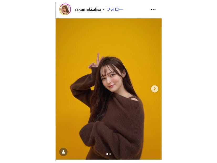 坂巻有紗Instagramより