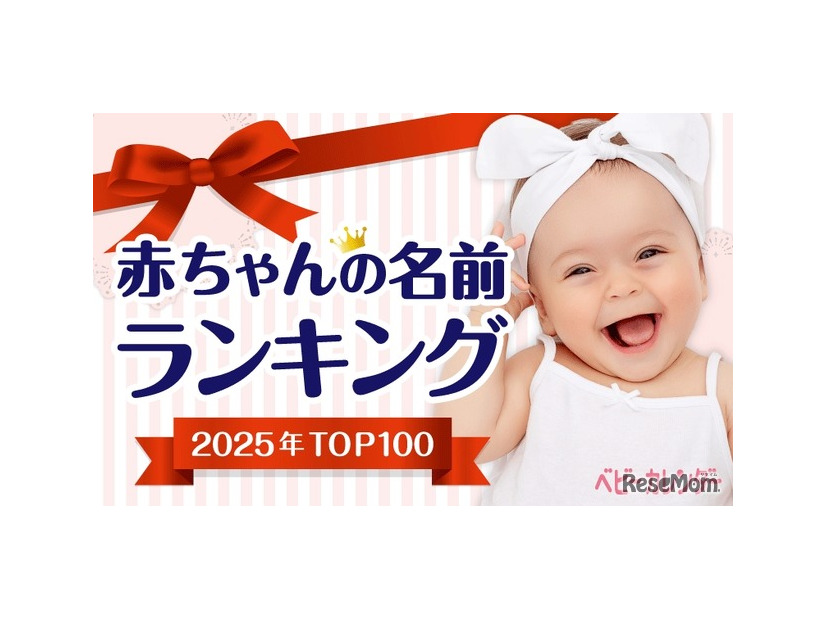 赤ちゃんの名前ランキング2025
