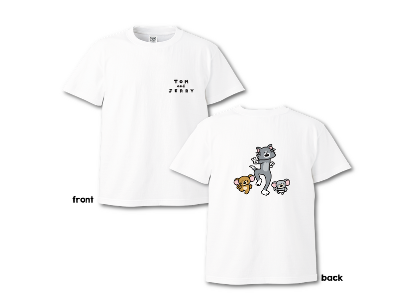 Happyくじ「TOM and JERRY FUNNY ART!」B賞コラボレーションTシャツ