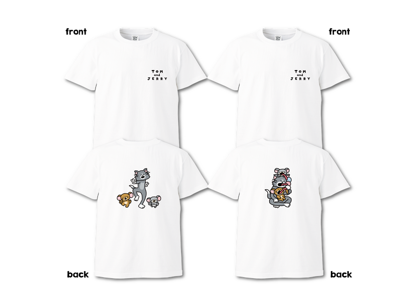 Happyくじ「TOM and JERRY FUNNY ART!」B賞コラボレーションTシャツ