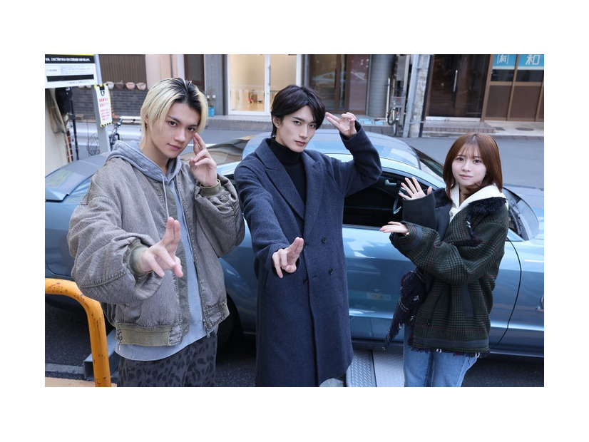 佐野勇斗、山中柔太朗、桜田ひより（C）日本テレビ