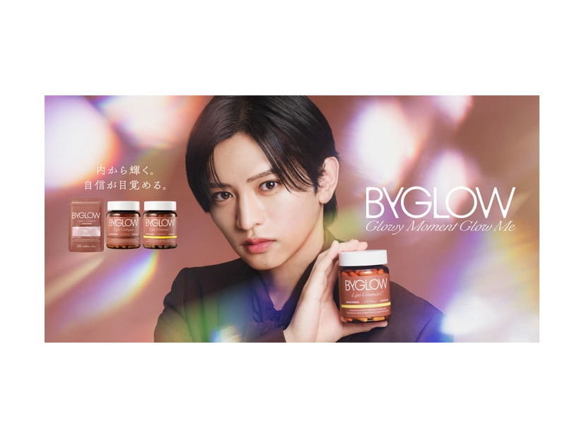 猪俣周杜「ByGLOW」キービジュアル（提供写真）