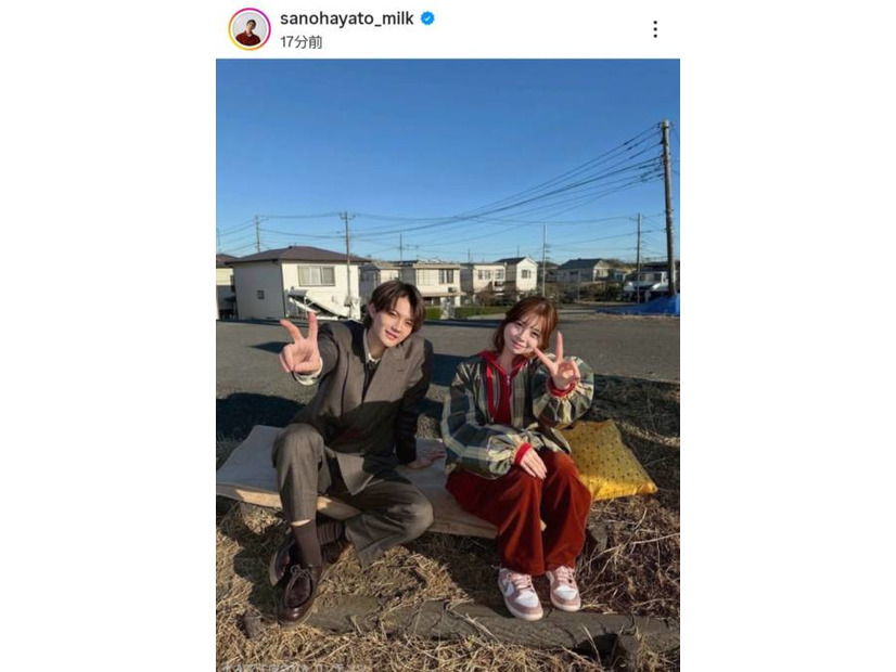 佐野勇斗『ESCAPE』W主演の桜田ひよりに感謝！「文章読んだだけで泣ける」「ハチリン尊い」と反響