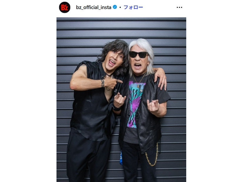 B'z Instagramより