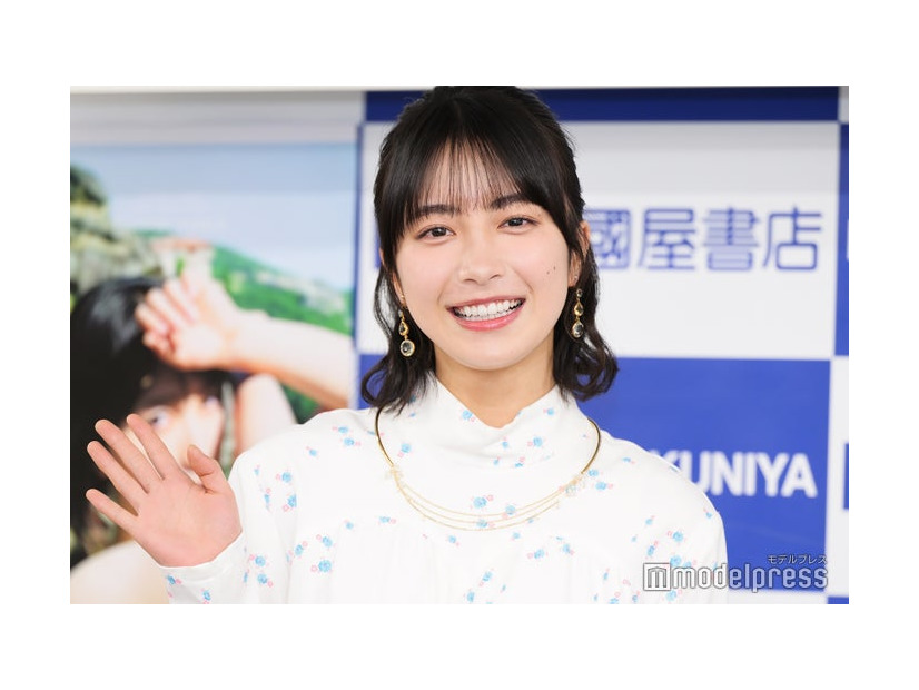 「FUJISAKI YUMIA」発売記念会見に出席した藤崎ゆみあ（C）モデルプレス