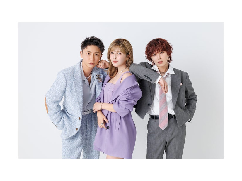 與真司郎、宇野実彩子、末吉秀太（提供写真／モデルプレス独占カット）