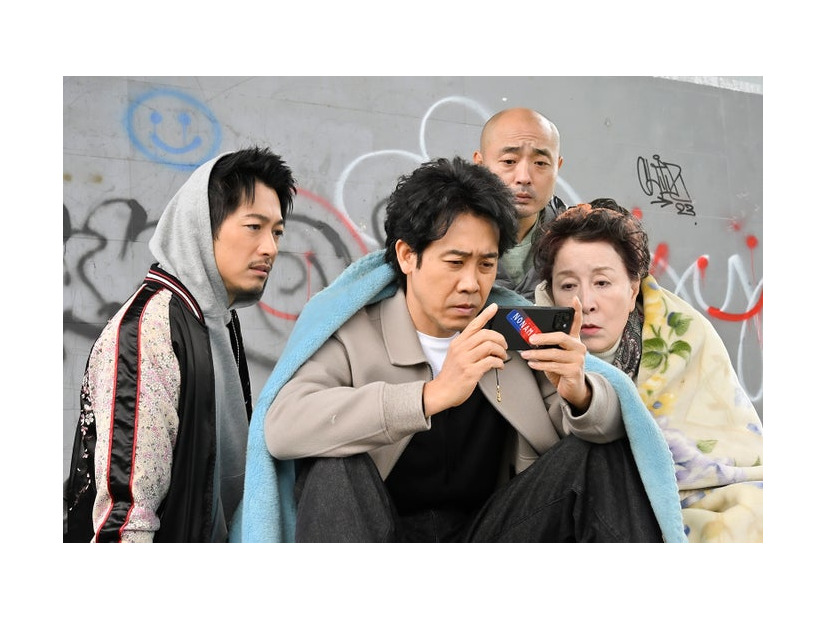 ディーン・フジオカ、大泉洋、宇野祥平、高畑淳子「ちょっとだけエスパー」最終話（C）テレビ朝日