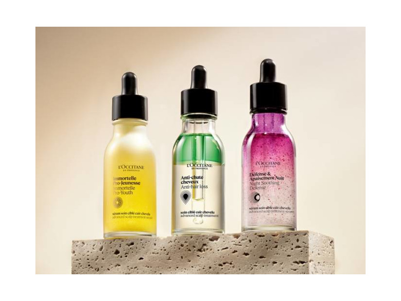 ロクシタン、悩みに合わせて選べる頭皮美容液が新登場