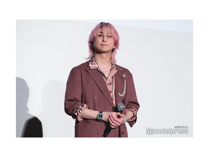 TVアニメ「ハイスクール！奇面組」第1話先行上映会に出席した佐久間大介（C）モデルプレス