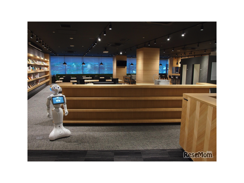 共同施設「渋谷Infinity」フロント