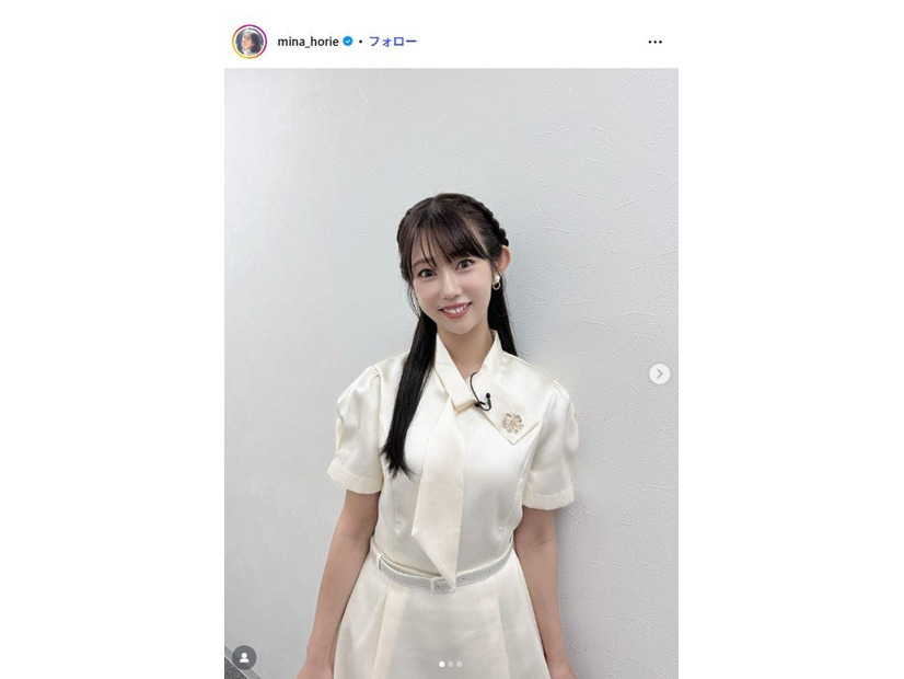 堀江聖夏Instagramより