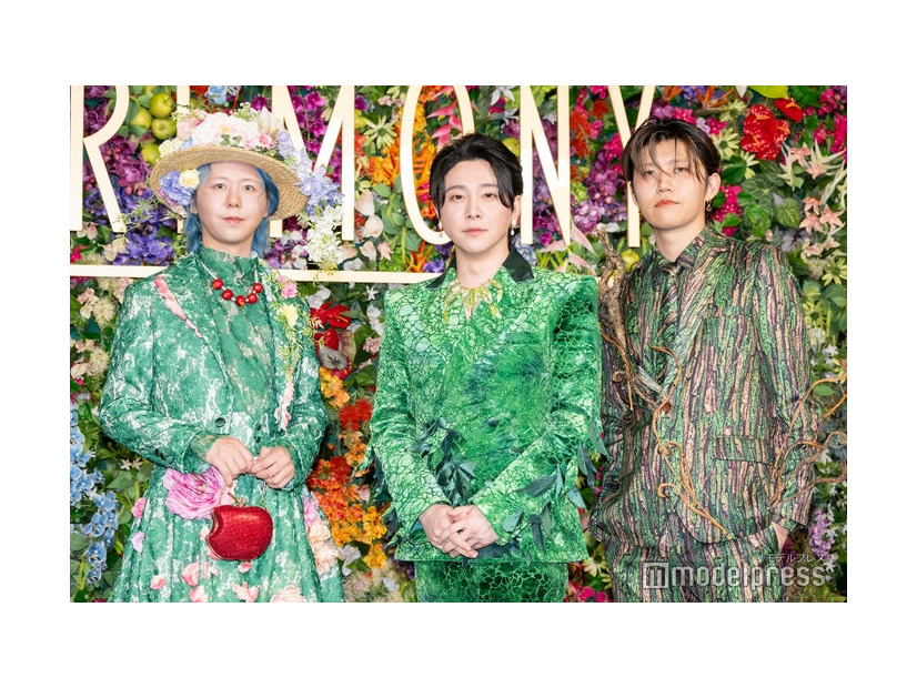 Mrs. GREEN APPLE／藤澤涼架、大森元貴、若井滉斗（C）モデルプレス
