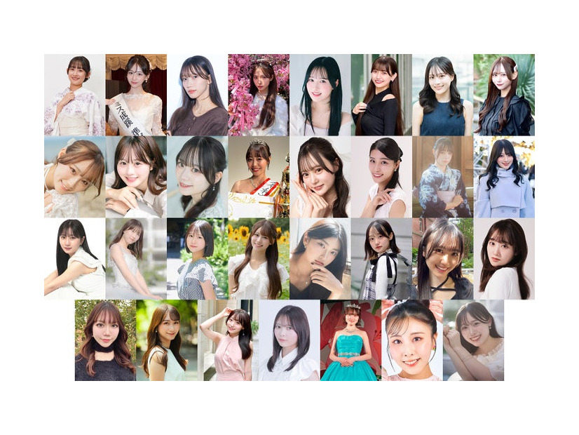 「MISS OF MISS CAMPUS QUEEN CONTEST 2026」出場者（提供写真）