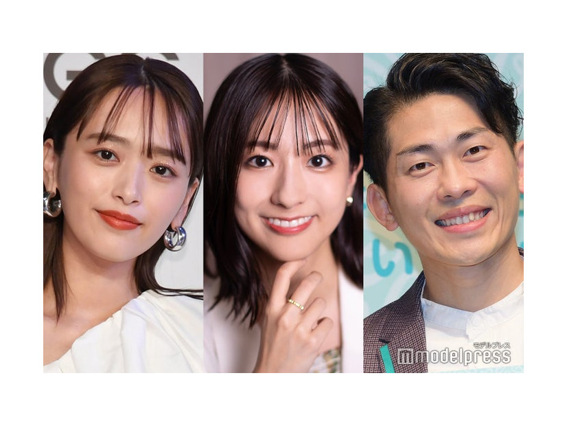（左から）近藤千尋、田村真子アナウンサー、太田博久（C）モデルプレス