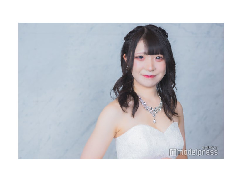 モデルプレスのインタビューに応じた「MISS CIRCLE CONTEST 2025」準グランプリ・蓑原晴花さん（C）モデルプレス