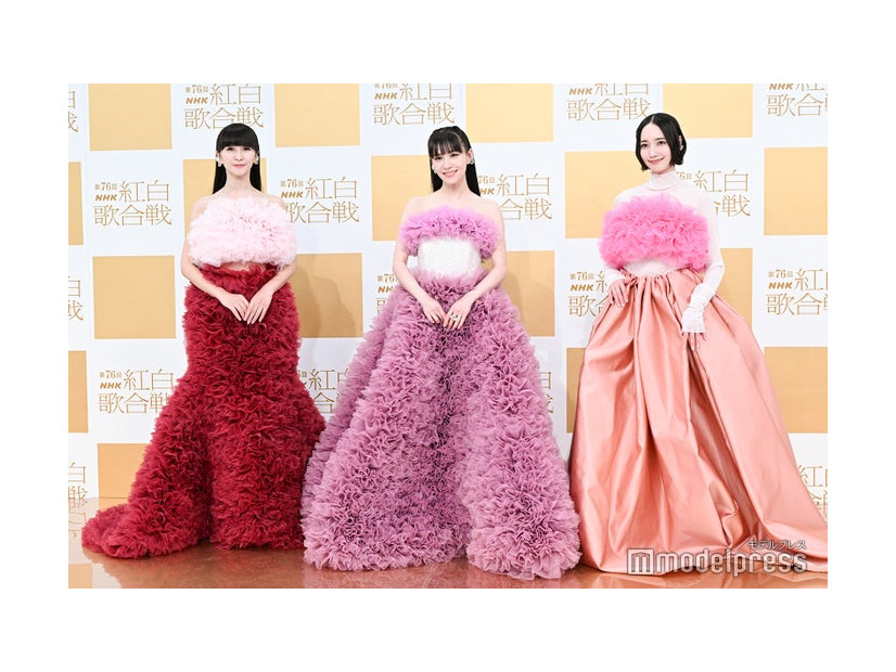 かしゆか、あ〜ちゃん、のっち／Perfume（C）モデルプレス