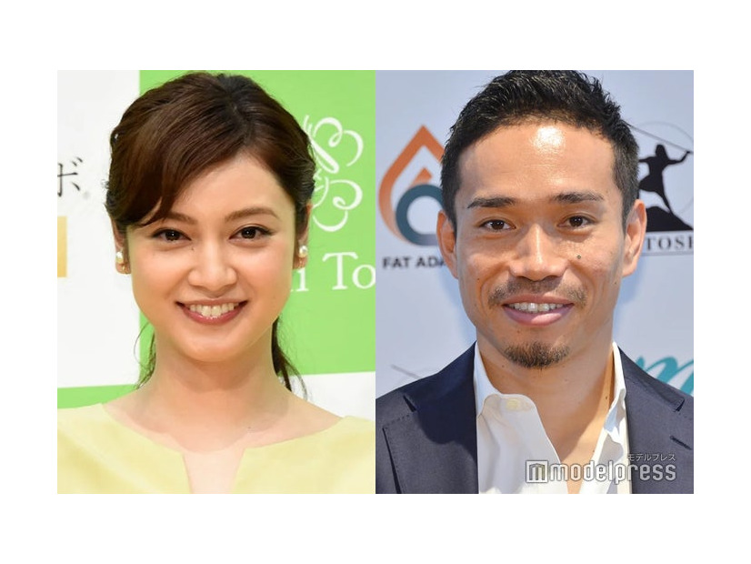 平愛梨、長友佑都選手（C）モデルプレス