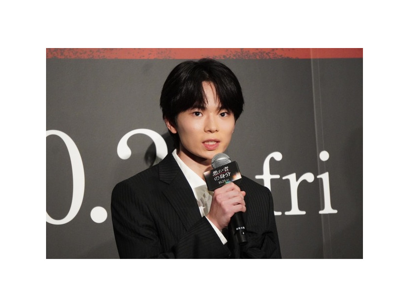 林裕太『愚か者の身分』完成披露試写会