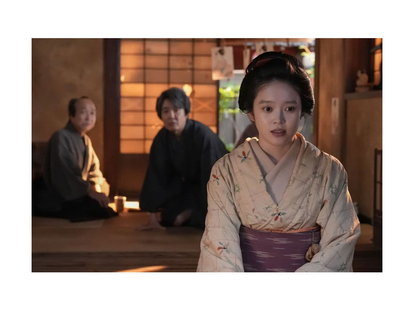 小日向文世、岡部たかし、トミー・バストウ「ばけばけ」第67話（C）NHK