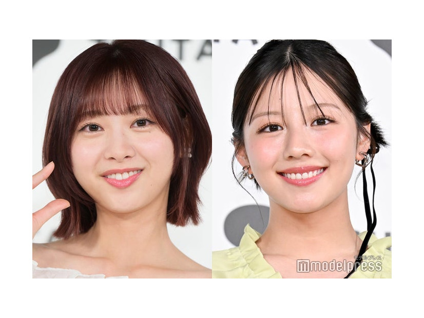 富田鈴花、渡邉美穂（C）モデルプレス