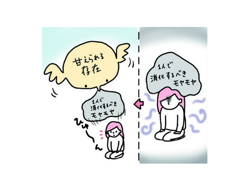 娘へのモヤモヤが溜まってたところに夫帰宅。甘えられる存在の登場で思わず大爆発!!【育児ってこんなに笑えるんや！ #40】