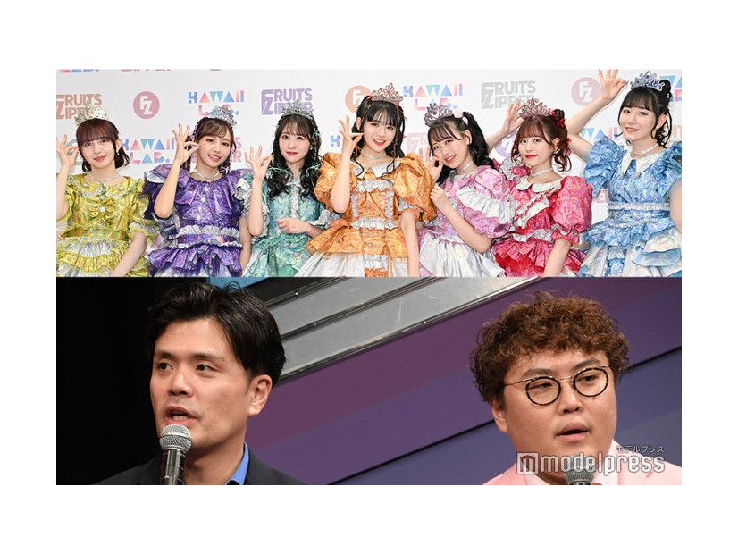 （上段から）FRUITS ZIPPER、マユリカ（C）モデルプレス