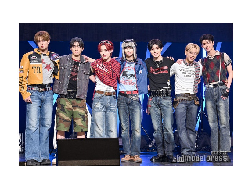 「TAGRIGHT showcase -REVEAL as 1-」の前日プレスコール・囲み取材に出席したTAGRIGHT（C）モデルプレス