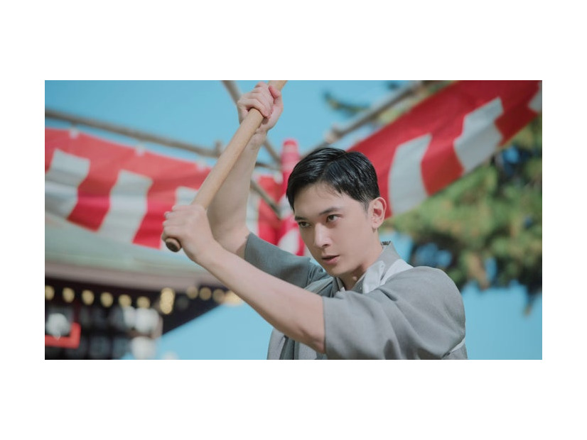 吉沢亮／「お正月を写そう♪2026 “チェキ（TM）”続・運命のもちつき」篇（提供写真）