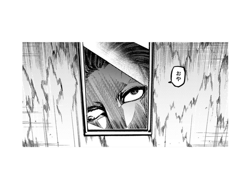 小窓から顔をのぞかせていたのは画廊のオーナー。僕の絵を見たいと言ってくれた！【アウトリーチ #３】