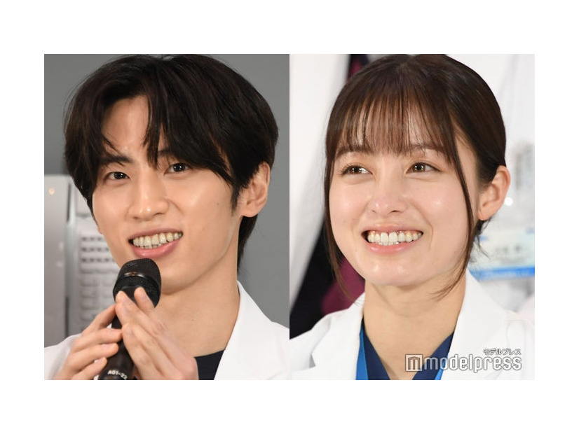 「ヤンドク！」記者会見に出席した許豊凡、橋本環奈（C）モデルプレス