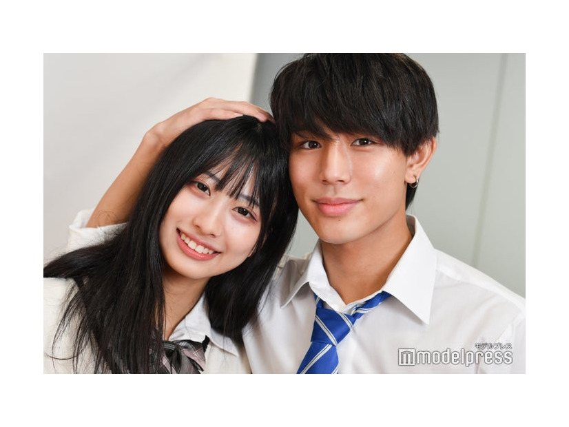 大嶺夢月希、長濱薩生（C）モデルプレス