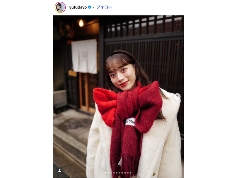 由布菜月Instagramより