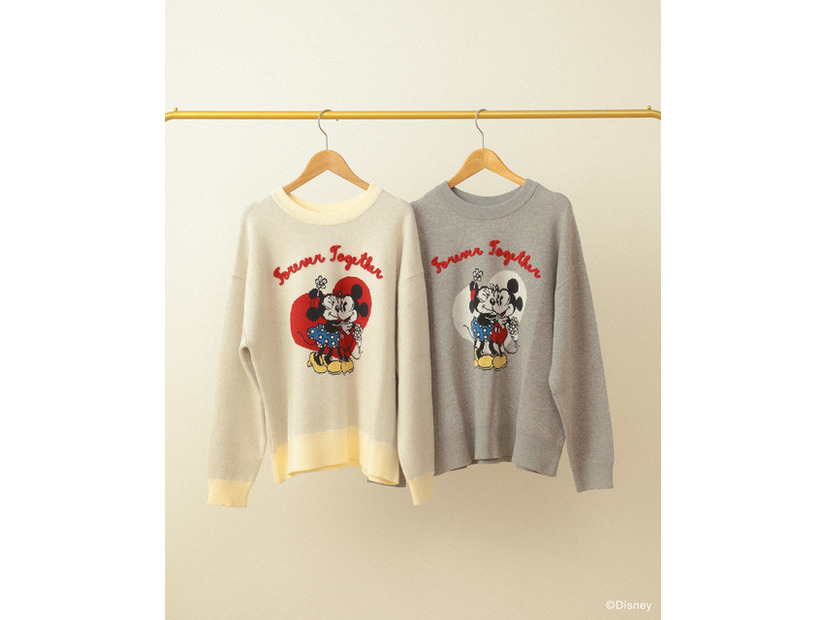 ミッキー＆フレンズ/ジャガードニットプルオーバー￥6,990