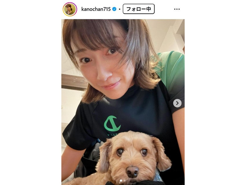 狩野舞子Instagramより