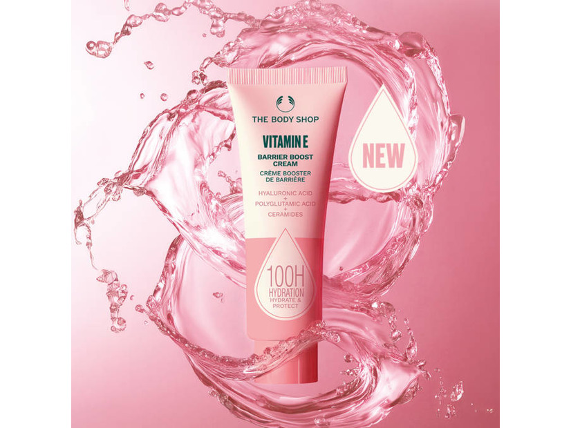 ザボディショップ、肌本来の保湿バリアを守り潤いあふれる肌へ導く「E バリア ブースト クリーム」誕生