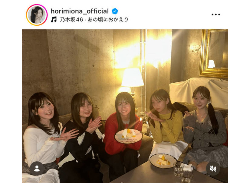 元乃木坂46堀未央奈、北野日奈子の結婚を“2期生”でお祝い「凄く心が温まった」