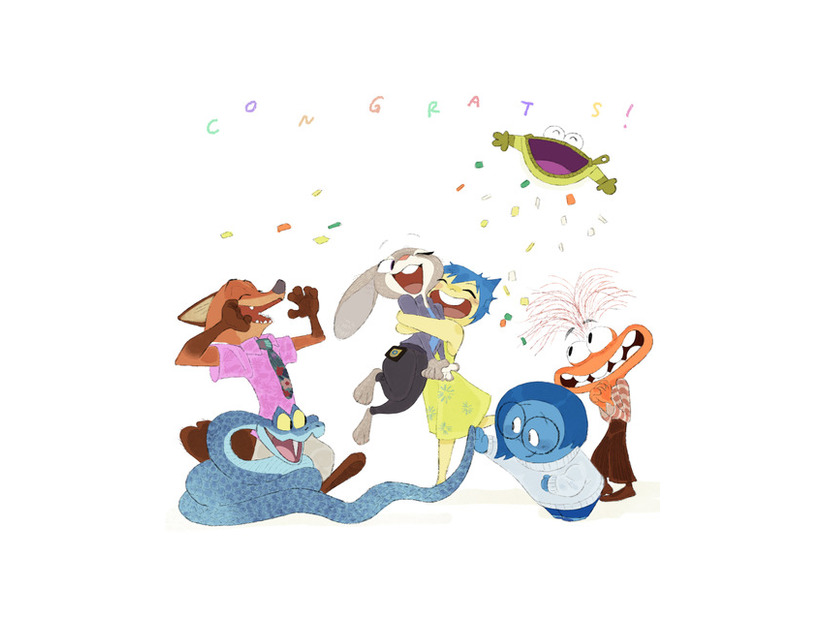 『ズートピア２』大ヒット記念アート(c) 2026 Disney Enterprises, Inc. All Rights Reserved.