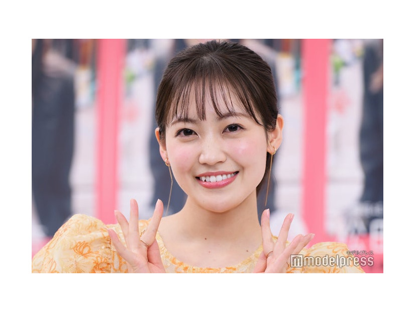 刊行記念囲み取材を開催した松田里奈（C）モデルプレス